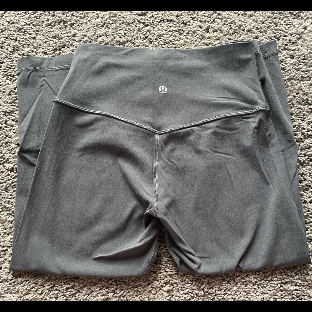 Lululemon Align Crop Leggings (Slate) Size 6
